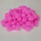 Zsenília golyó/ Pompon 1,5cm-es 100db/cs  - Magenta 7606MAG – karácsonyi dekorációhoz