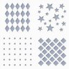 Stencil / Sablon MDS15-004 14,5*15cm*0,2mm Media no.4
