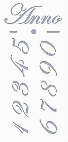 +Stencil / Sablon HDS10-004 9,5*20cm*0,1mm Anno