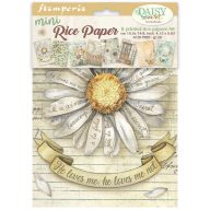 DFSA6X04 - Mini rizspapír A6 8 lap Daisy Art
