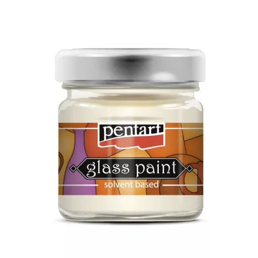 Pentart üvegfesték, alkoholos 30ml  - Fehér 783 – kreatív festéshez