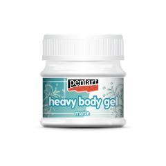   Pentart sűrű gélpaszta / heavy body 50ml, matt, opálos 28159