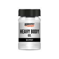 Pentart sűrű gélpaszta / heavy body 100ml, fényes, átlátszó 28157 – kreatív festéshez