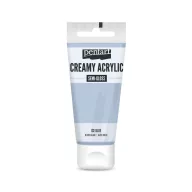 Pentart krémes akrilfesték, selyemfényű 60ml  - Jégkék 27977 – kreatív festéshez