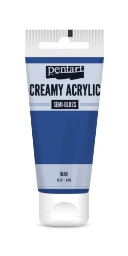 Pentart krémes akrilfesték, selyemfényű 60ml  - Kék 27948