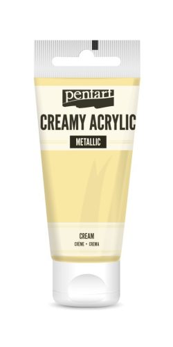 Pentart krémes akrilfesték, selyemfényű 60ml  - Krémszín 27959