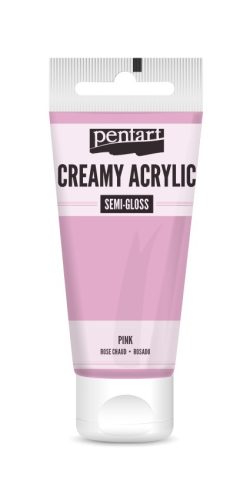 Pentart krémes akrilfesték, selyemfényű 60ml  - Pink 27972