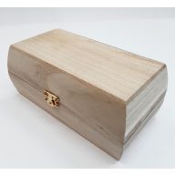 Fadoboz, íves oldalú 19,5*10*7,5cm KL150/8031 – Díszíthető alapanyagok