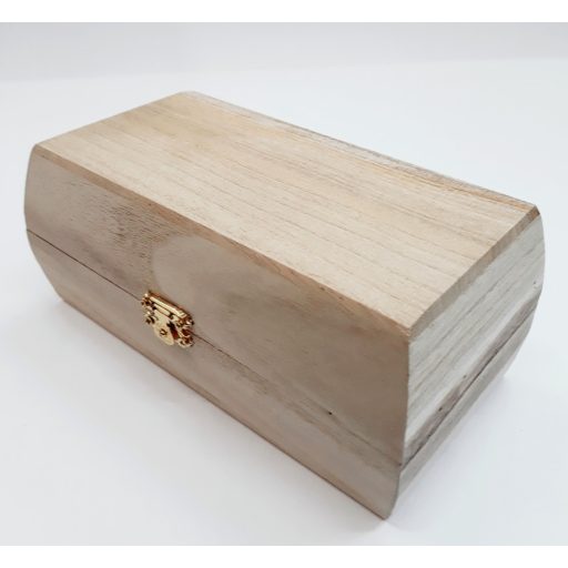 Fadoboz, íves oldalú 19,5*10*7,5cm KL150/8031 – Díszíthető alapanyagok