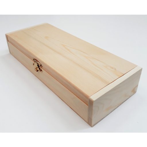 Fadoboz, hosszú 25*10*4,5cm KL55/8114 – Díszíthető alapanyagok