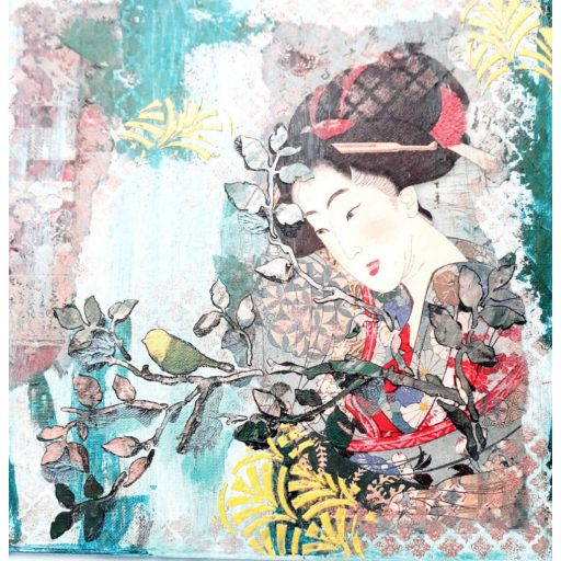 Pentart stencilező paszta 50ml  - Metál fekete gyémánt 29409 – kreatív festéshez