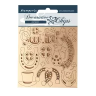 SCB99 - Chipboard 14x14 cm - Jó szerencse
