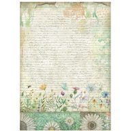   DFSA41098 - A4 Rizspapír csom. - Daisy Art Handmade letter with flowers