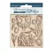 SCB122 - Chipboard cm 14x14 - Romantic Garden House virágok