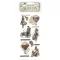 DFLRB190 - Rub-on cm 10,16x21,6 - Voyages Fantastiques explorers