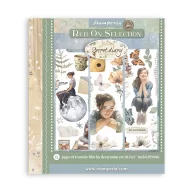   DFLRBXG02 - Rub on selection cm 20,5x23 6 pages - Secret Diary