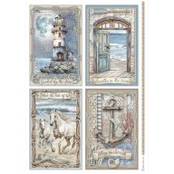 DFSA41029 - A4 rizspapír csom. - Silent Sea 4 cards