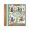 DFLRBX10 - Rub on kit cm 15,5x15,5 - 6 pages  A new Beginning