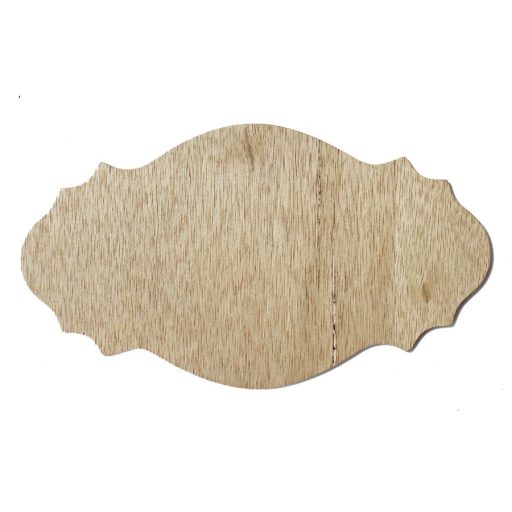 Fa házszámtábla 13,5*23,5*05 cm 32886 – Díszíthető alapanyagok