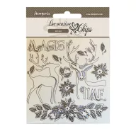 SCB180 - Chipboard cm 14x14 - Magic time