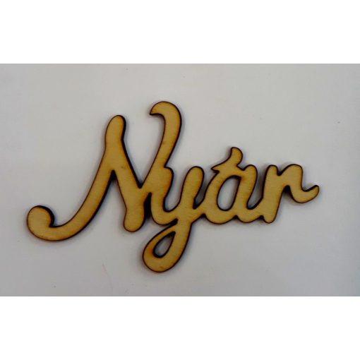 Fa felirat "Nyár" 10*5,5cm 3735