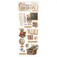 DFLRB216 - Rub-on cm 10,16x21,6 - Family Happy moments