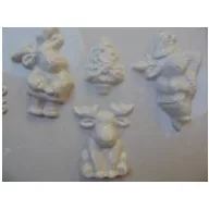 Gipszkiöntő forma, normál - Rénszarvasok