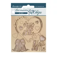 SCB136 - Chipboard cm 14x14 - You and me Save the date