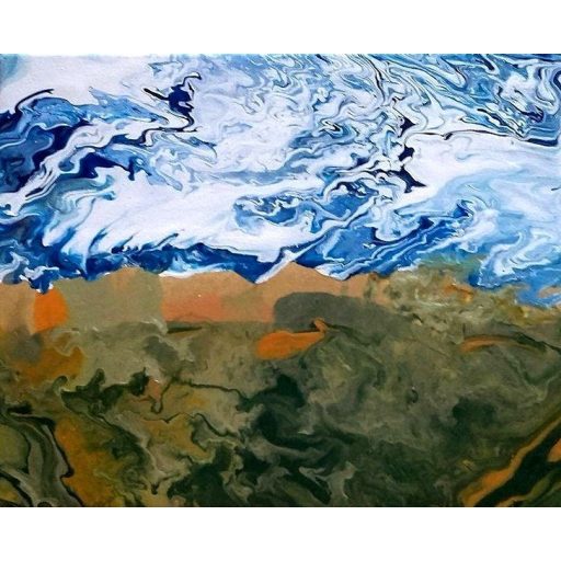 Pentart Pouring medium akrilfesték hígító 500ml 32919 – hobby projektekhez