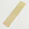 Öntapadós flitter gyöngyök 320db/lap - Arany, 0,5cm 8725ARK
