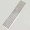 Öntapadós flitter gyöngyök 140db/lap - Ezüst, 0,7cm 8725EZN
