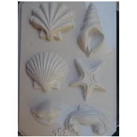 Gipszkiöntő forma, normál - Kagylók