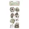 DFLRB192 - Rub-on cm 10,16x21,6 - Voyages Fantastiques mechanical Wonders