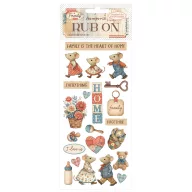 DFLRB217 - Rub-on cm 10,16x21,6 - Family Home