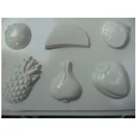 Gipszkiöntő forma, normál - Gyümölcsök, zöldségek
