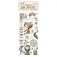 DFLRB88 - Rub-on cm 10,16x21,6 - Fortune face