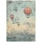 DFSA41101 - A4 rizspapír csom. - Voyages Fantastiques air balloons