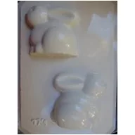 Gipszkiöntő forma, normál - 3D Nyuszi