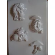 Gipszkiöntő forma, normál - Sünik