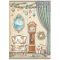 DFSA4940 - A4 rizspapír csom. - The Nutcracker pendulum clock and chair