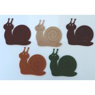 Filcfigura csigák 5 db/cs kb 6cm 38084 – kreatív dekorációhoz