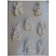 Gipszkiöntő forma, normál - Nyuszik lógó füllel