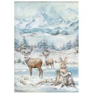   DFSA41055 - A4 rizspapír csom. - The Owl's House wildlife