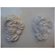 Gipszkiöntő forma, normál - Velencei maszkok