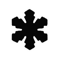 Formalyukasztó 25 mm, Hópehely 2