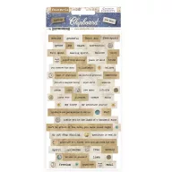 DFLCB64 - Chipboard cm 15x30 - Cosmos Infinity