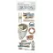 DFLRB155 - Rub-on cm 10,16x21,6 - Silent Sea boat