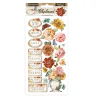 DFLCB56 - Chipboard cm 15x30 - Garden of Promises