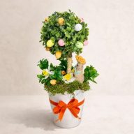 Húsvéti Dekoráció – Tojásfa Topiary DIY Csomag (40 cm) – DIY projektekhez