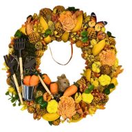 Tavaszi dekoráció - Répás Koszorú - Csináld Magad Csomag – DIY projektekhez